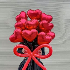 Букет из сердец Букет из сердец